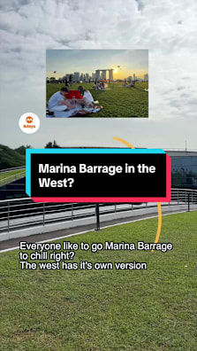 Marina Barrage in the west of Singapore? #8dayssg #8dayssgtrending #tiktoksg #singapore #west 