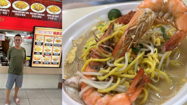 $5福建炒虾面里有2只大虾！还有Tom Yum、麻辣口味