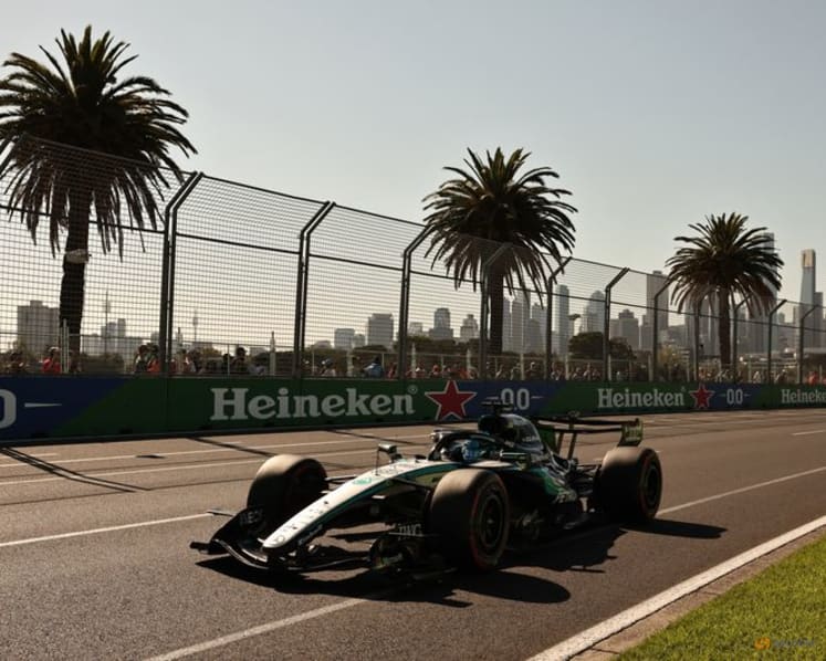 Russell fastest in final practice as Mercedes teammate crashes out