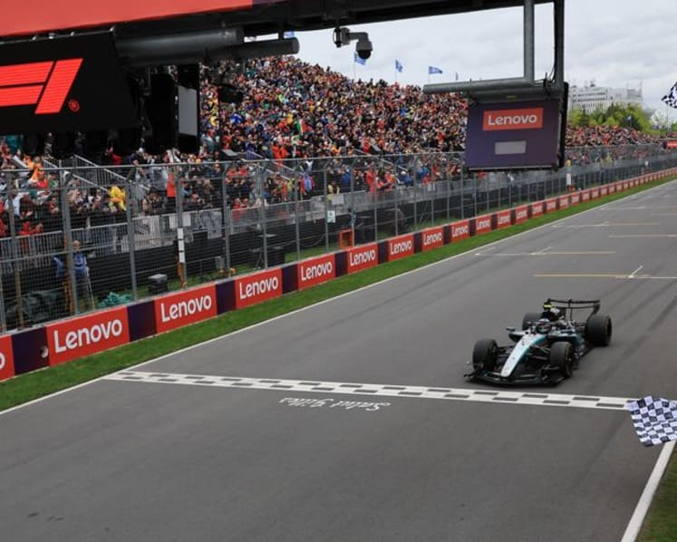 Antonelli takes fourth win in a row after Russell retires in Canada