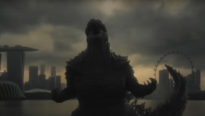Godzilla muncul di Marina Bay sempena ulang tahun ke-70 filem pertamanya ditayangkan