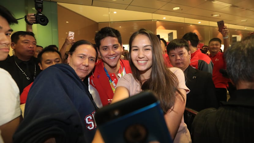Lord of the butterfly Joseph Schooling feted like a king on return