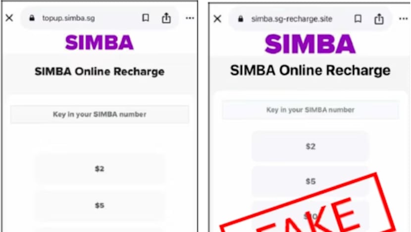 SIMBA நிறுவனத்தின் இணையத்தளத்தைப்போல் தோன்றும் போலித் தளங்கள் - $83,000 இழப்பு
