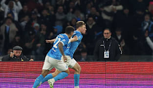 Napoli go top as Hojlund's double downs Juventus