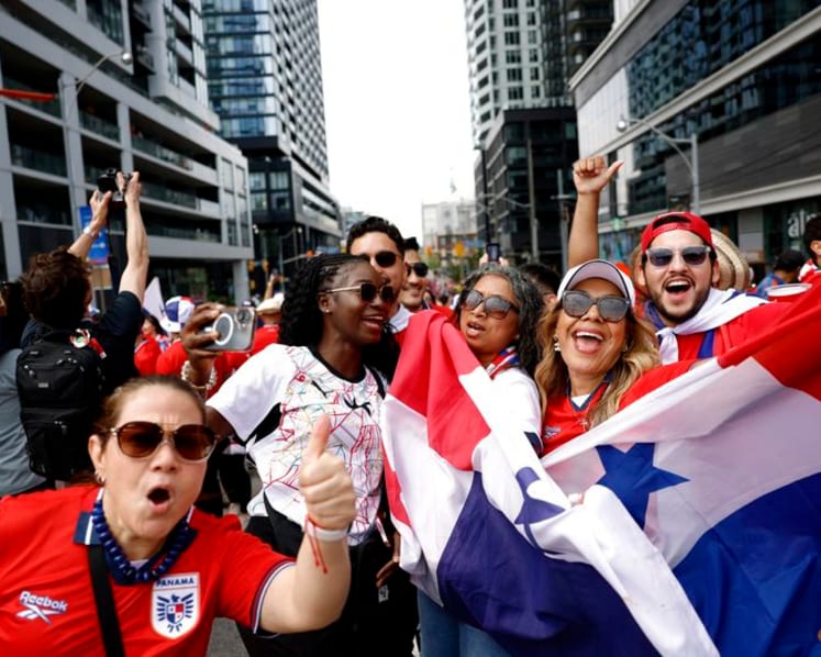 Ghana, Panama fans throng Toronto streets ahead of World Cup clash