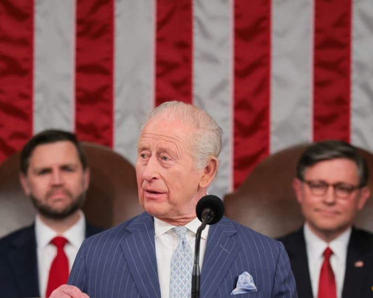 'Two kings': Praise and a royal crush as Trump hosts Charles