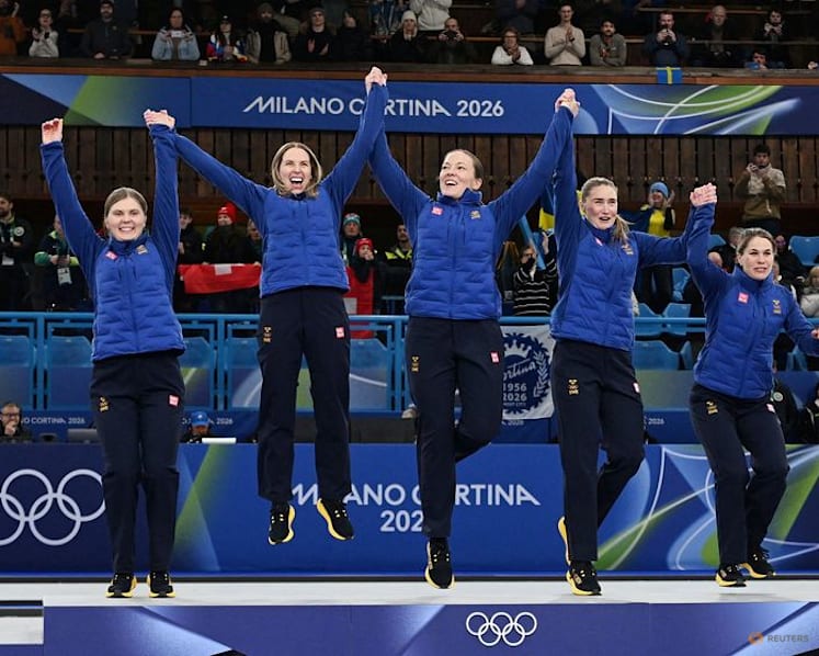 Curling-Sweden's 'Team Hasselborg' beat Switzerland for second women's gold