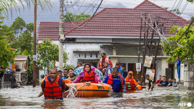 印尼苏门答腊暴雨成灾 已导致19人丧命