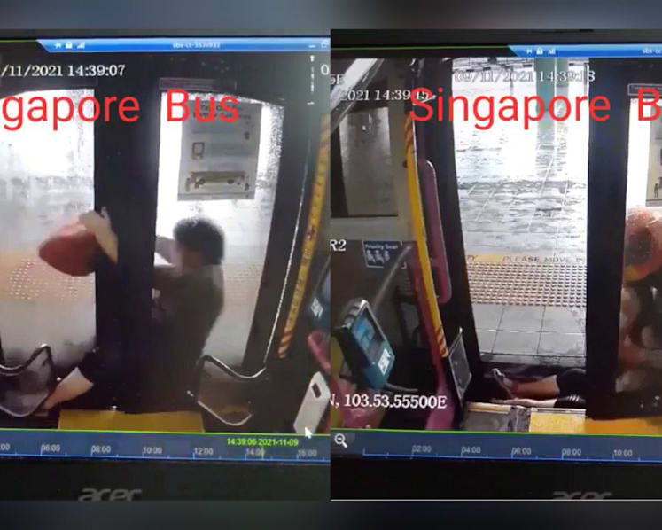 SBS Transit bus driver disciplined after doors close on woman, causing her to fall
