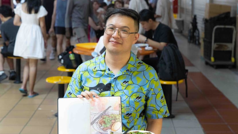 The Stories Behind: Shy urban sketcher gives away portraits of strangers to ‘make them happy’