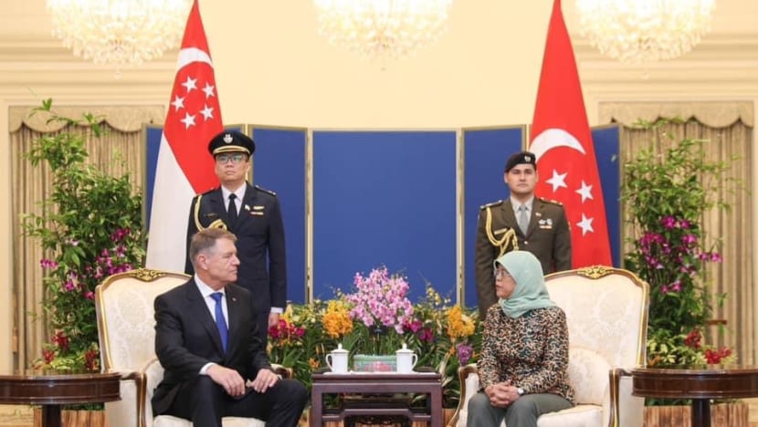 Romania, SG boleh teroka bidang baru bagi perkukuh hubungan ekonomi, kata Presiden Halimah