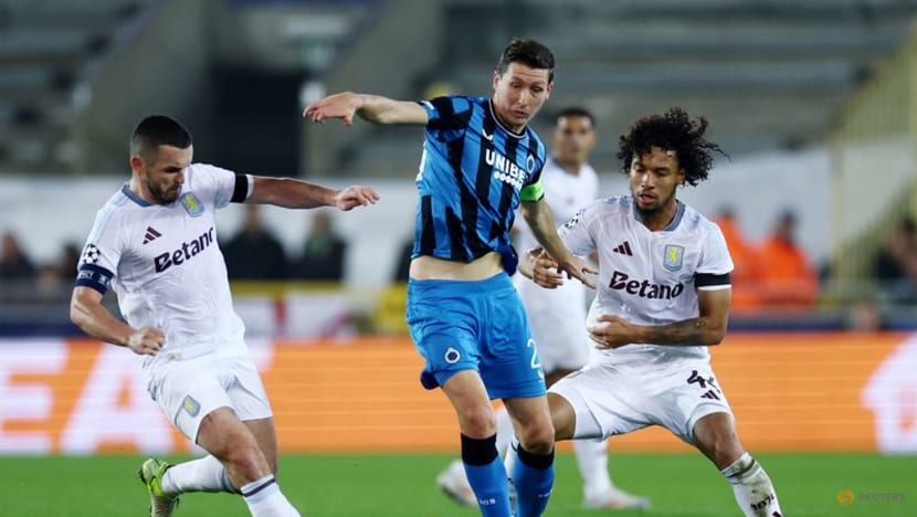 Villa lose to Club Brugge after bizarre Mings handball