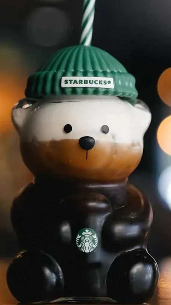 Starbucks超人气“熊熊造型玻璃杯”即将登陆新加坡！