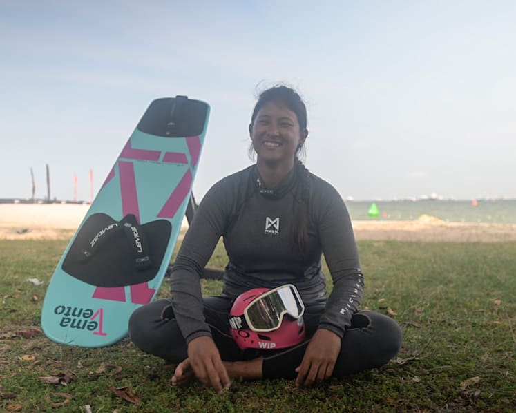 Once a world champion sailor, Singapore's Cecilia Low aims to start afresh at the SEA Games – as a kitefoiler