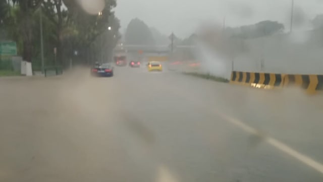 本地午后迎暴雨 西部多处发生突发性水灾