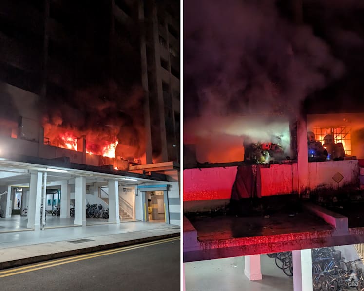 Man and woman found dead after fire in Toa Payoh flat