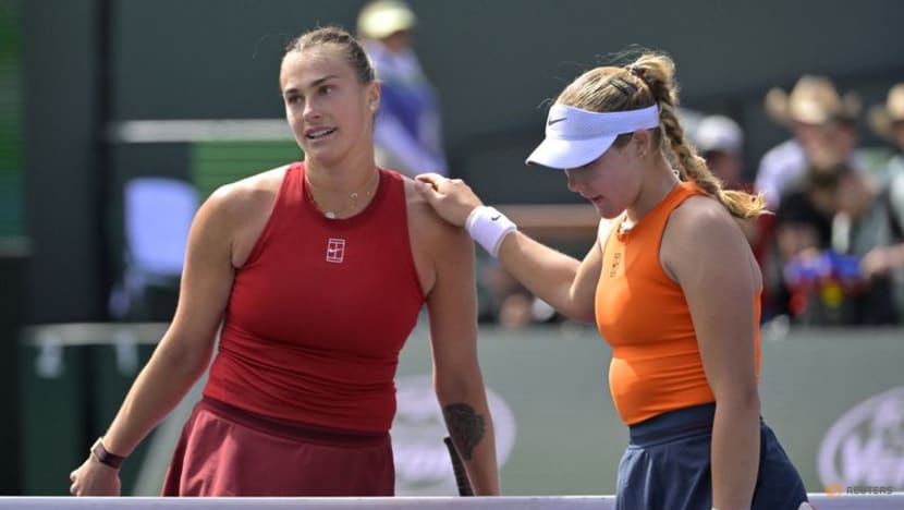 Russian teen Andreeva beats top seed Sabalenka to claim Indian Wells title Russian teen Andreeva beats top seed Sabalenka to claim Indian Wells title