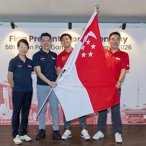 我国派20人征战亚残运会 洪凯明任擎旗手
