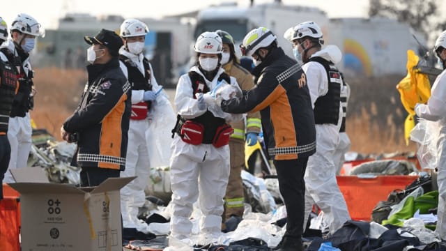 韩政府把坠机事故地点划为特别灾难地区