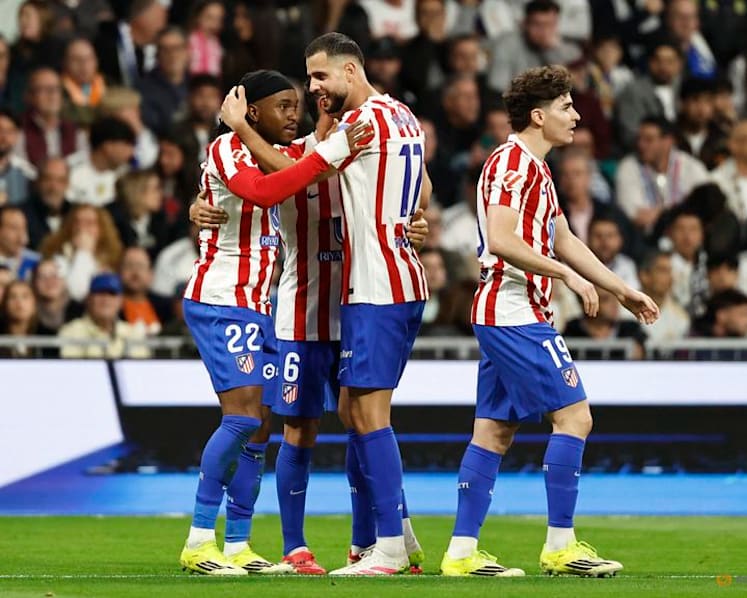 Vinicius strikes twice as Real Madrid edge Atletico 3-2 in pulsating derby