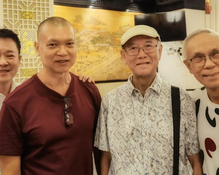 Xie Shaoguang attends Mid-Autumn Festival gathering along with many former actors