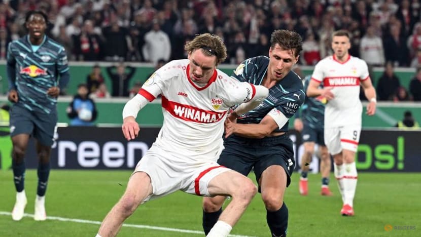 Stuttgart beat RB Leipzig 3-1 to reach German Cup final