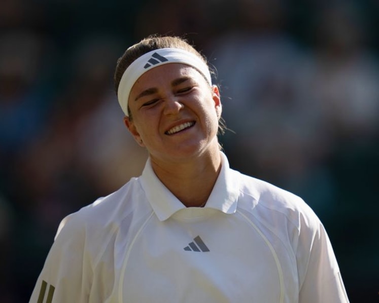 Wimbledon's revolving door of women's champions spins on with surprise last four