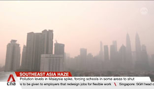 Southeast Asia Haze: Air pollution in western part of Singapore hits 'very high' band