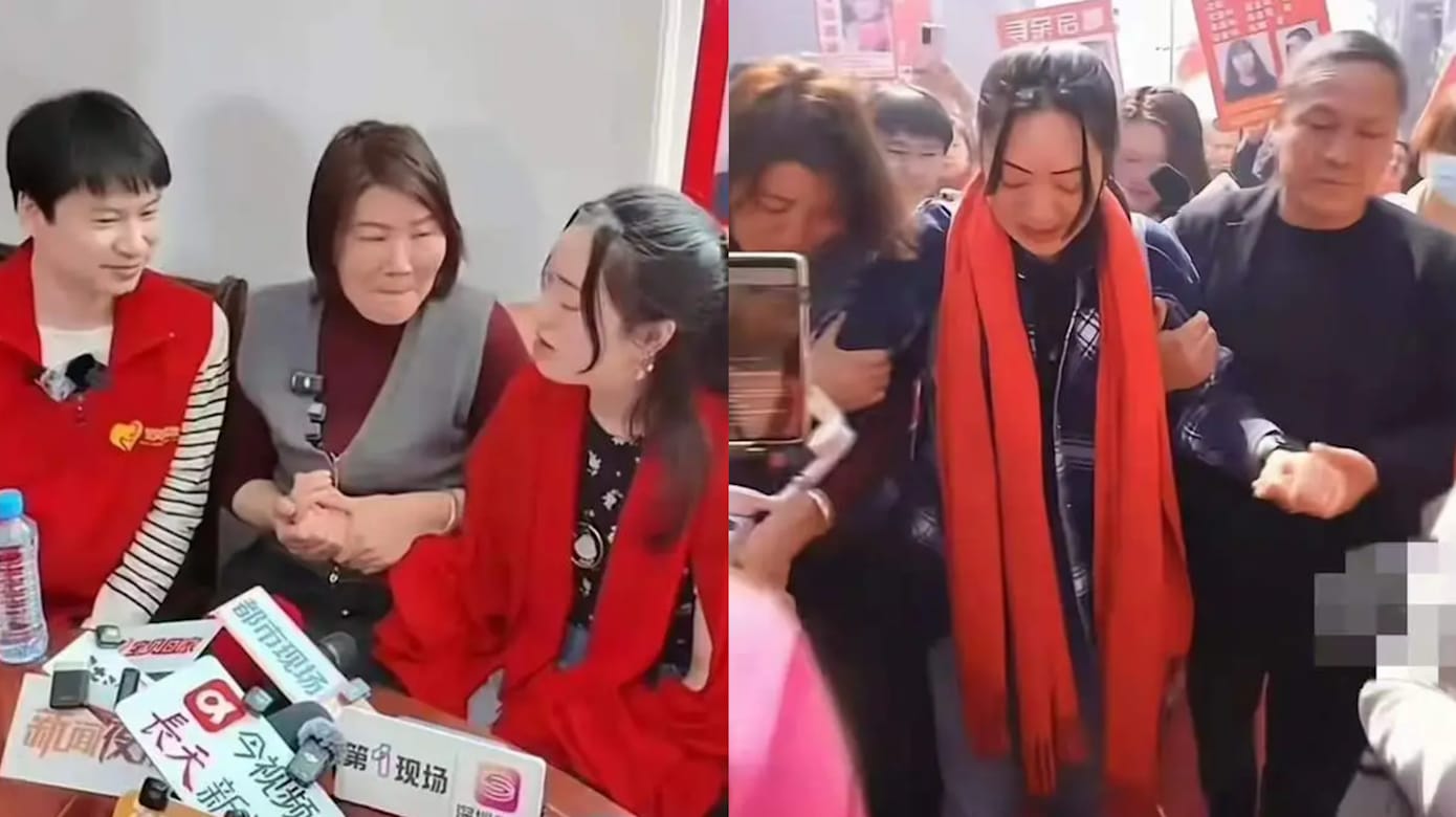 江西女子出生两天被爷爷遗弃 28年后回国与亲生父母团聚