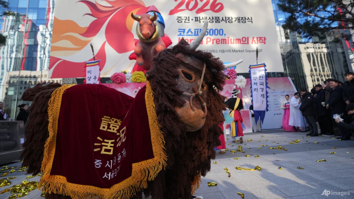 Shares are higher in Asia in an upbeat start to the new year