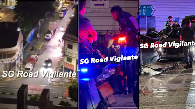 夜间警民追逐战  从芽笼追到马林百列