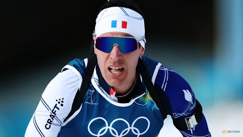 Biathlon-Fillon Maillet storms to gold for France in 'perfect race'