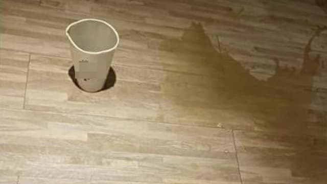 女儿在家打翻奶茶 母亲竟要店员上门擦地板 