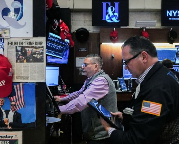 Stocks drop as AI exuberance worries linger; US yields jump