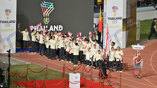 亚细安残运会启动 李显龙：我国健儿加油！