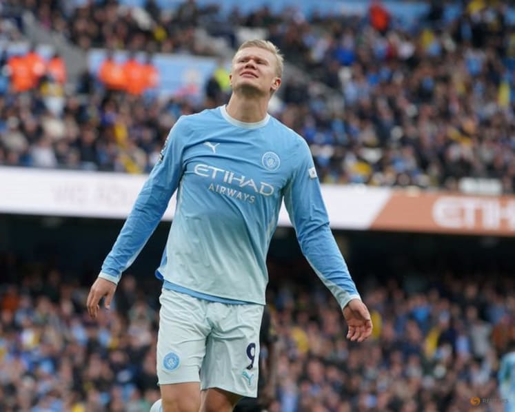 City's flying start comes at a cost, with Haaland limping off