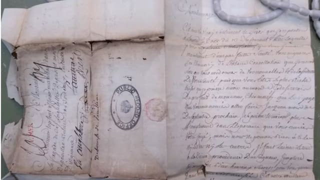 封尘265年 英法战争期间寄出的家书终于解封