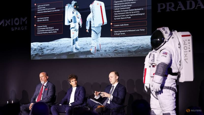 Prada and Axiom Space aim for the moon with new astronaut suit Prada and Axiom Space aim for the moon with new astronaut suit