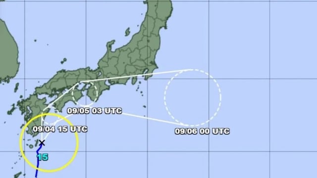 台风琵琶两次登陆日本 灾害风险或急升