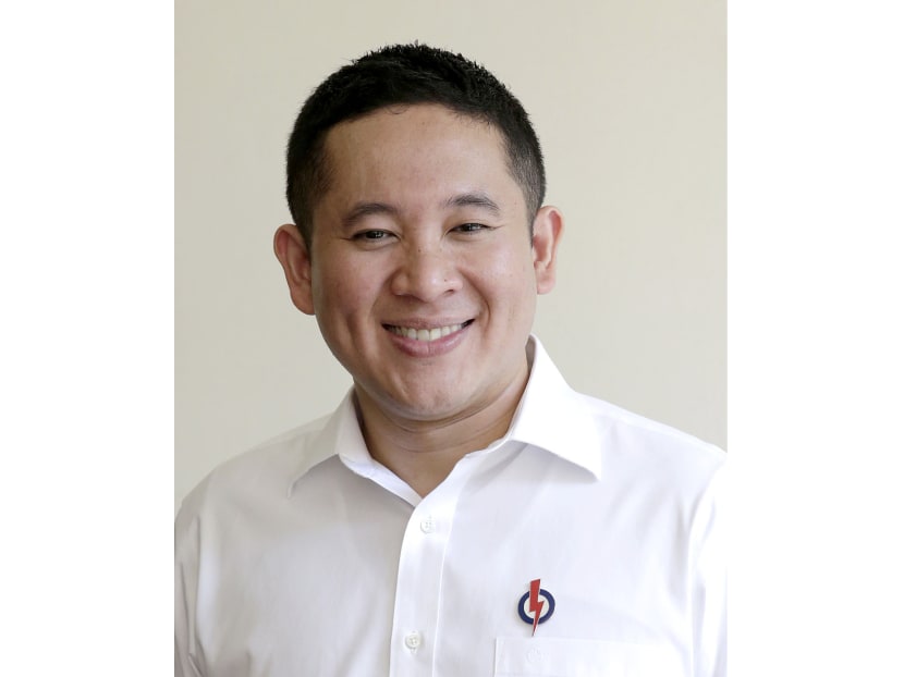 The People's Action Party's candidate in the Sembawang GRC, Mr Amrin Amin. Photo: Wee Teck Hian