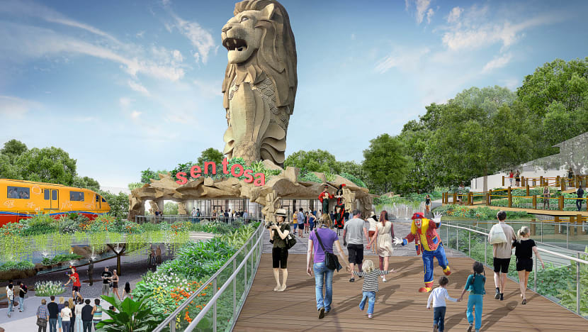 Sentosa to get new walkway, attraction, more night events