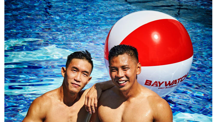 Forget The Rock — these two guys are the real Baywatch Forget The Rock — these two guys are the real Baywatch