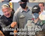 Menteri Israel Ben-Gvir menghina para aktivis flotila