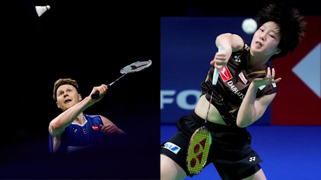 法国羽毛球公开赛：安东森和安洗莹分别夺男女单打冠军