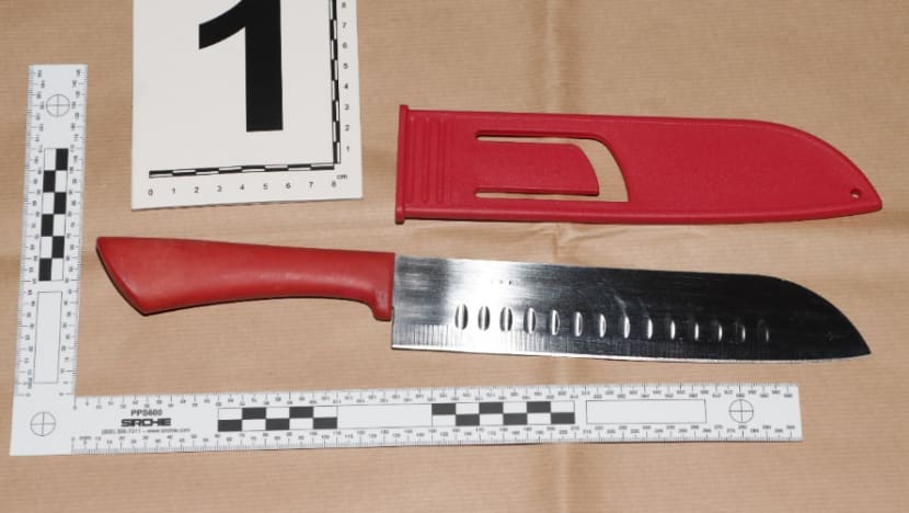 4 months’ jail for man, 49, who brandished sheathed knife at Hougang coffee shop patrons