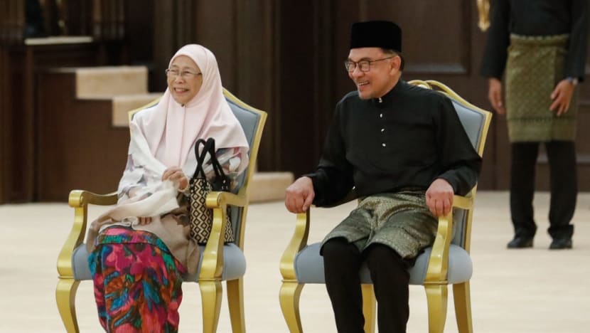 Malaysia PM Anwar pays tribute to wife Wan Azizah on her birthday - CNA