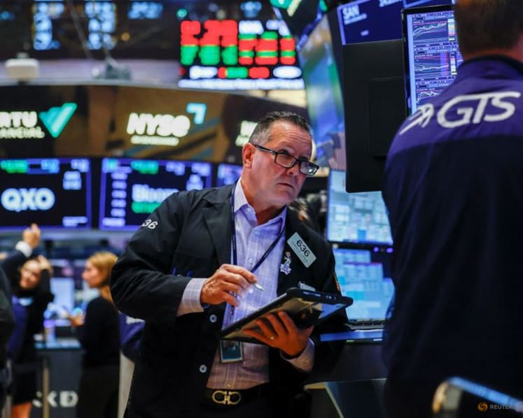 Shares slip as oil spikes and bond bashing rumbles on