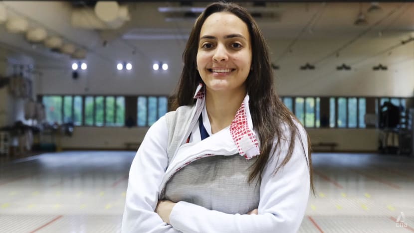 Singapore fencer Amita Berthier not going to Paris Olympics to make up the numbers Singapore fencer Amita Berthier not going to Paris Olympics to make up the numbers