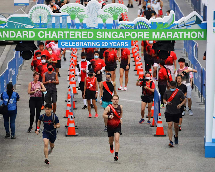 Local runners disappointed with changes made to this year's Standard Chartered Singapore Marathon