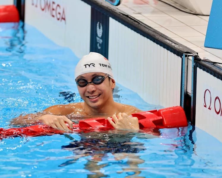 Swimming: Singapore's Toh Wei Soong finishes 4th in 50m butterfly S7 final at Tokyo Paralympics